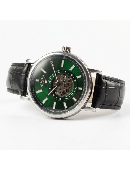 Reloj G-force At9829 Automático En Cuero + Estuche Premium