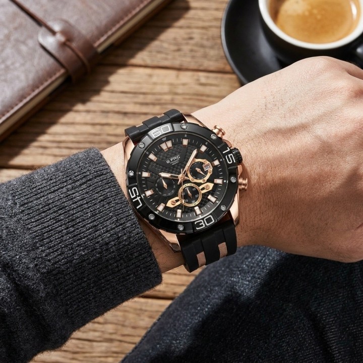 Reloj G-force Gf8019 Cronógrafo Deportivo + Estuche Premium