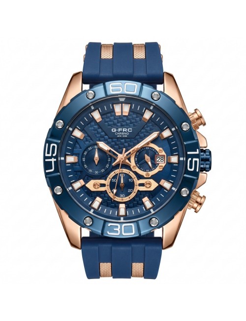 Reloj G-force Gf8019 Cronógrafo Deportivo + Estuche Premium