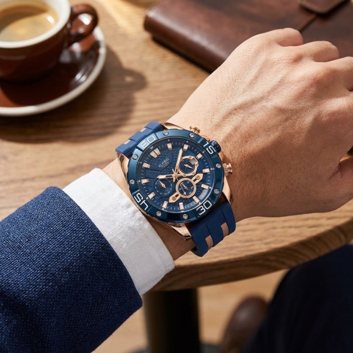 Reloj G-force Gf8019 Cronógrafo Deportivo + Estuche Premium