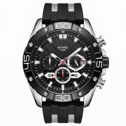 Reloj G-force Gf8019 Cronógrafo Deportivo + Estuche Premium
