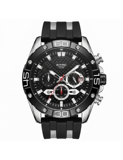 Reloj G-force Gf8019 Cronógrafo Deportivo + Estuche Premium