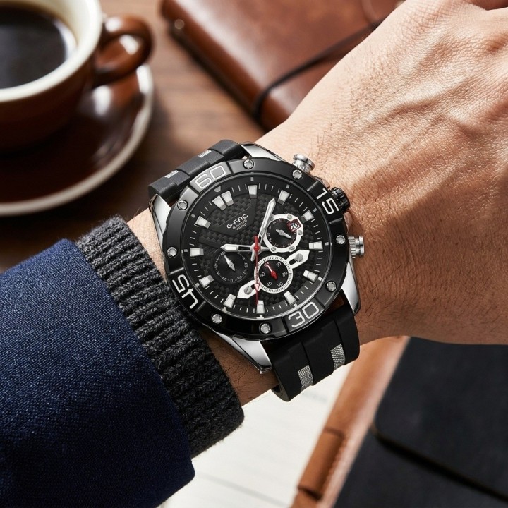 Reloj G-force Gf8019 Cronógrafo Deportivo + Estuche Premium