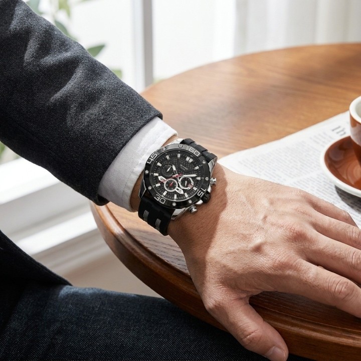 Reloj G-force Gf8019 Cronógrafo Deportivo + Estuche Premium