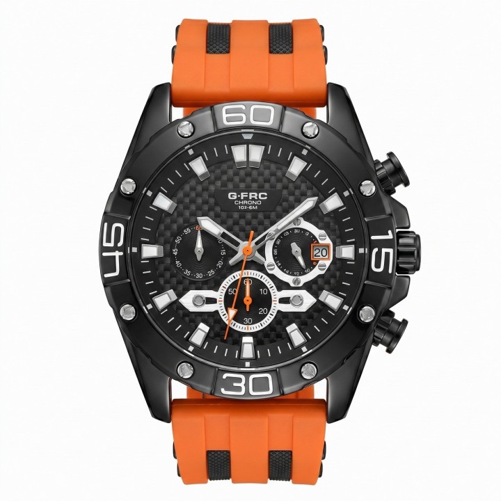 Reloj G-force Gf8019 Cronógrafo Deportivo + Estuche Premium