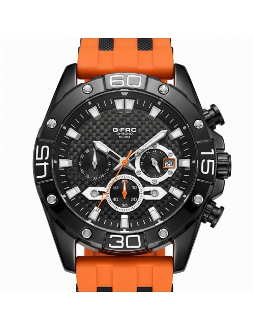 Reloj G-force Gf8019 Cronógrafo Deportivo + Estuche Premium