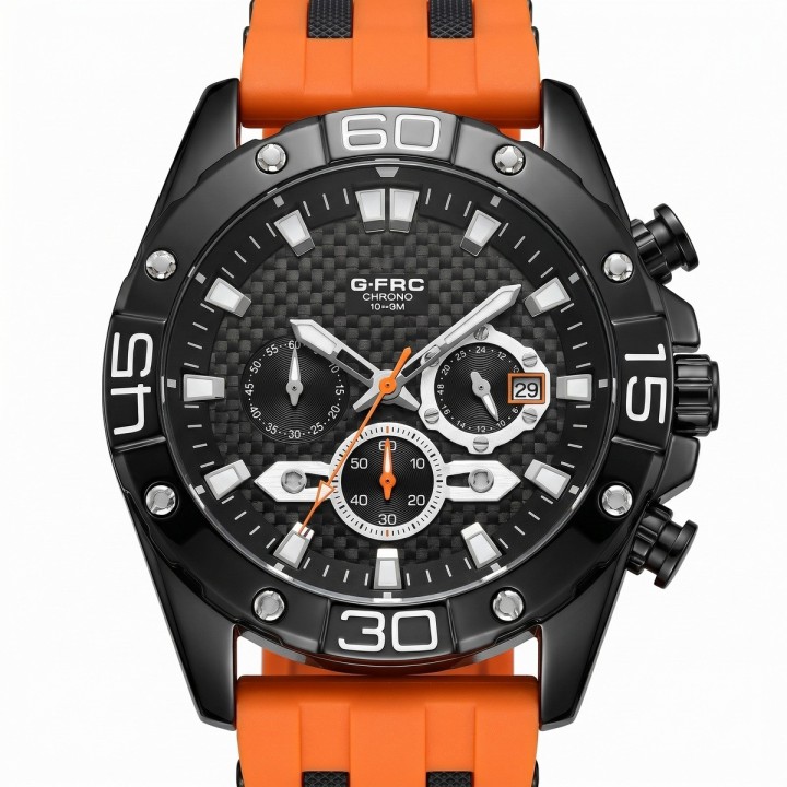 Reloj G-force Gf8019 Cronógrafo Deportivo + Estuche Premium
