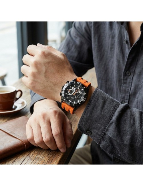 Reloj G-force Gf8019 Cronógrafo Deportivo + Estuche Premium