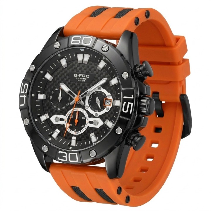 Reloj G-force Gf8019 Cronógrafo Deportivo + Estuche Premium