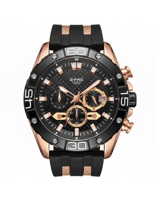 Reloj G-force Gf8019 Cronógrafo Deportivo + Estuche Premium