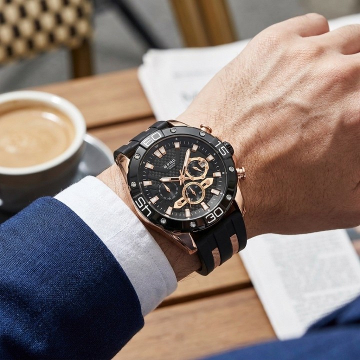 Reloj G-force Gf8019 Cronógrafo Deportivo + Estuche Premium