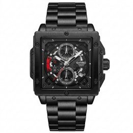 Reloj G-force Gf8064 Cronógrafo De Acero + Estuche Premium