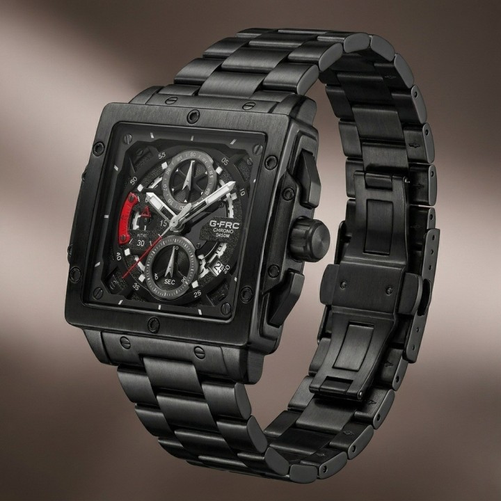 Reloj G-force Gf8064 Cronógrafo De Acero + Estuche Premium