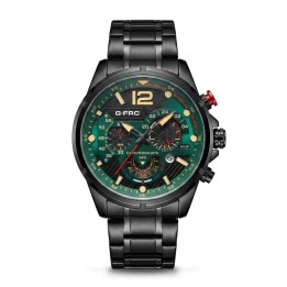 Reloj G-force Gr8395 Cronógrafo De Acero + Estuche Premium