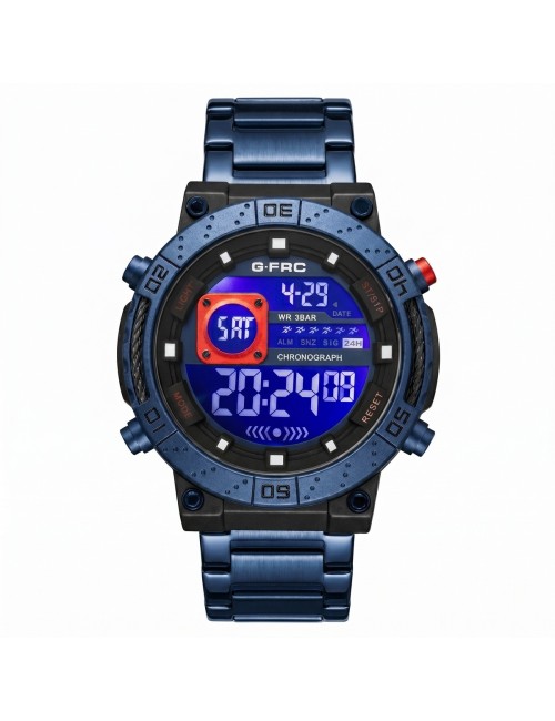 Reloj G-force H4482 Digital De Acero + Estuche Premium