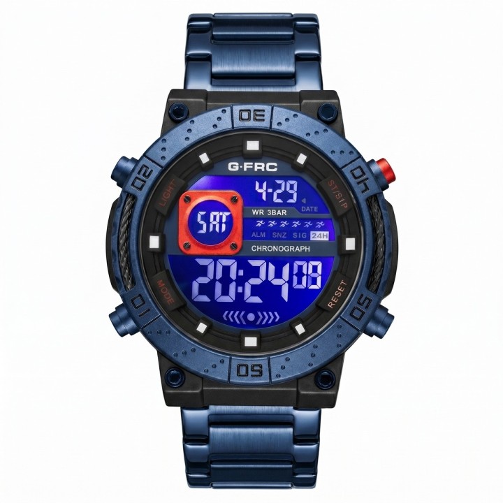 Reloj G-force H4482 Digital De Acero + Estuche Premium