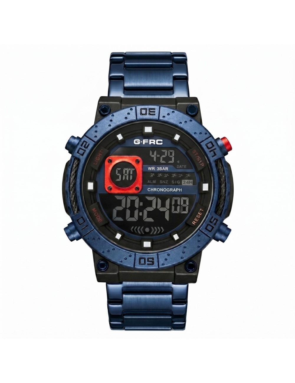Reloj G-force H4482 Digital De Acero + Estuche Premium