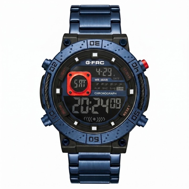 Reloj G-force H4482 Digital De Acero + Estuche Premium