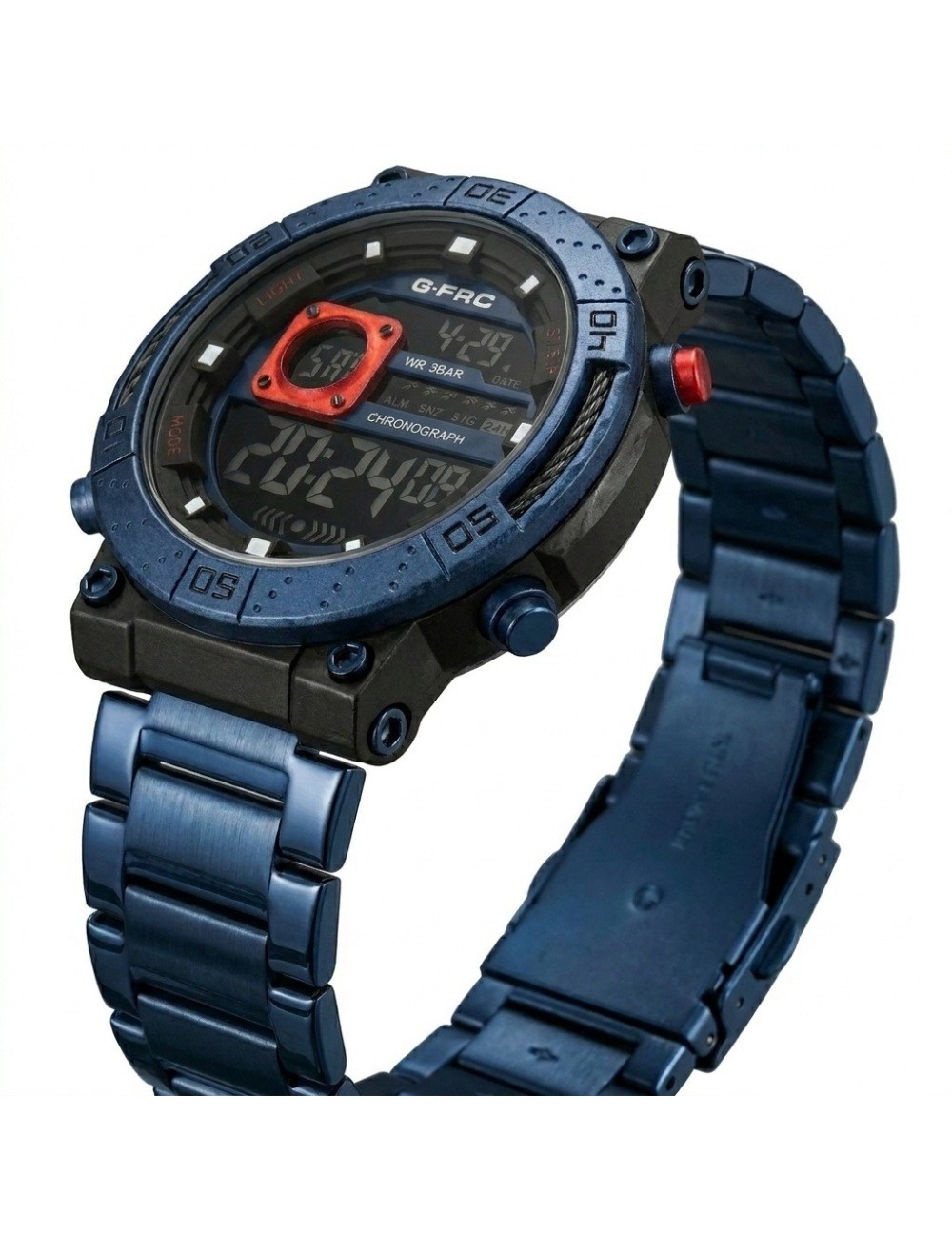 Reloj G-force H4482 Digital De Acero + Estuche Premium