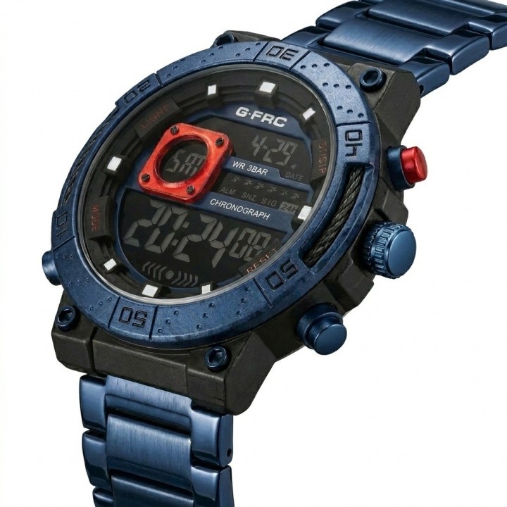Reloj G-force H4482 Digital De Acero + Estuche Premium