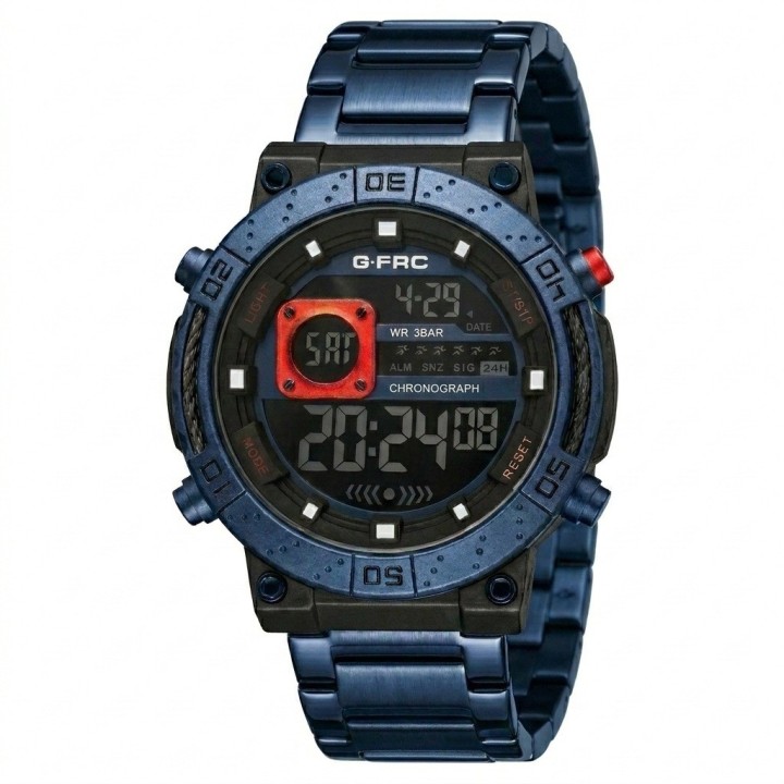 Reloj G-force H4482 Digital De Acero + Estuche Premium