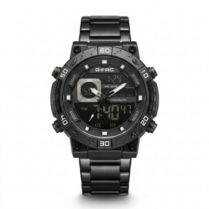 Reloj G-force H4482 Digital De Acero + Estuche Premium