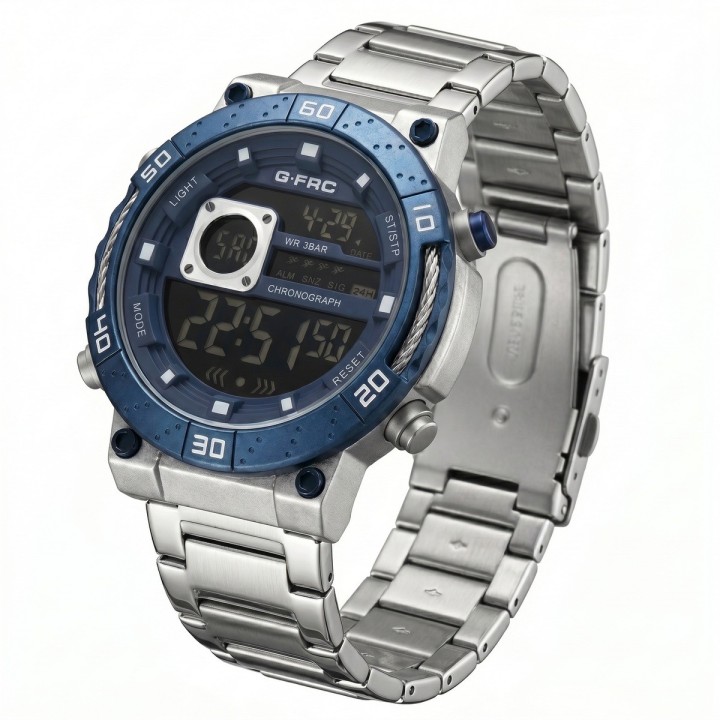 Reloj G-force H4482 Digital De Acero + Estuche Premium