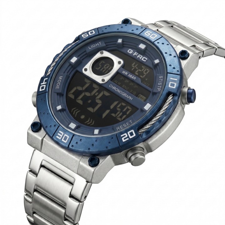 Reloj G-force H4482 Digital De Acero + Estuche Premium