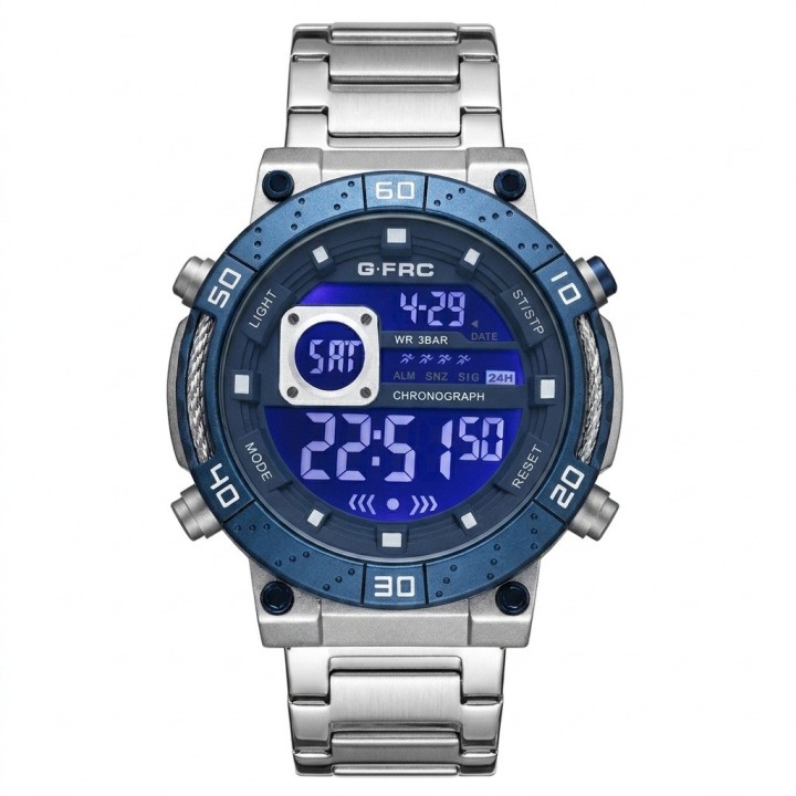 Reloj G-force H4482 Digital De Acero + Estuche Premium