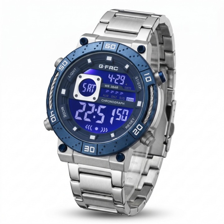 Reloj G-force H4482 Digital De Acero + Estuche Premium