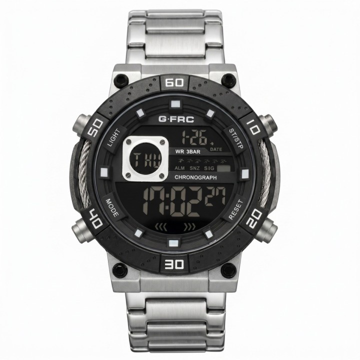 Reloj G-force H4482 Digital De Acero + Estuche Premium