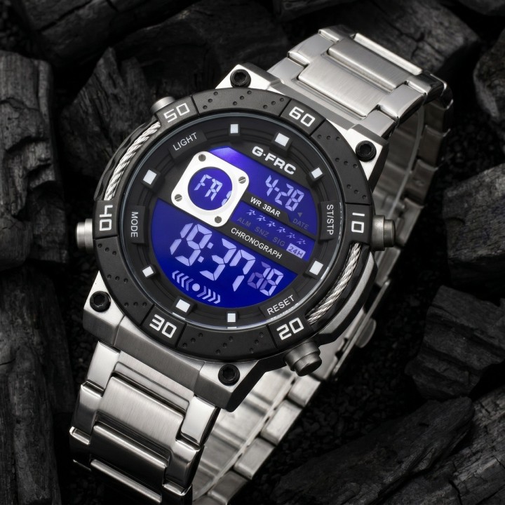 Reloj G-force H4482 Digital De Acero + Estuche Premium