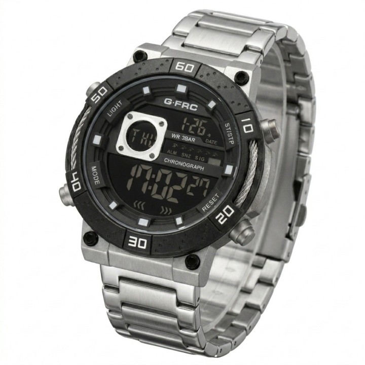 Reloj G-force H4482 Digital De Acero + Estuche Premium