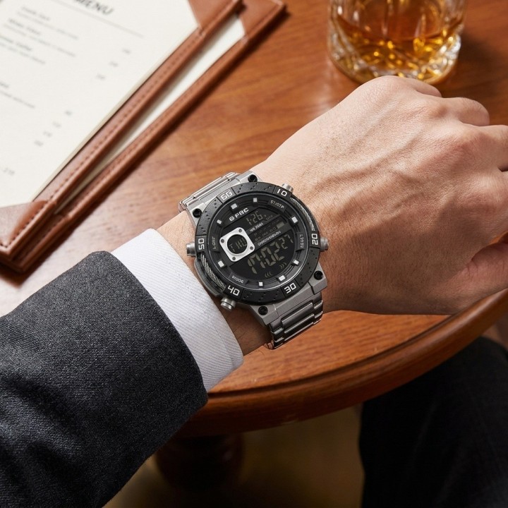 Reloj G-force H4482 Digital De Acero + Estuche Premium