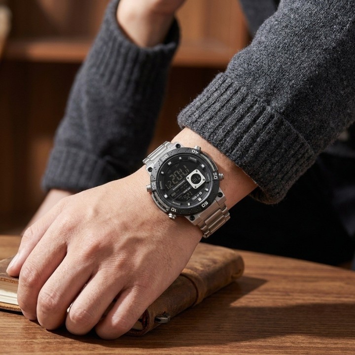 Reloj G-force H4482 Digital De Acero + Estuche Premium