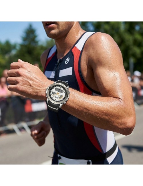 Reloj G-force Al190 Deportivo Doble Hora + Estuche Premium