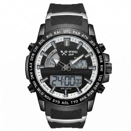 Reloj G-force Al190 Deportivo Doble Hora + Estuche Premium