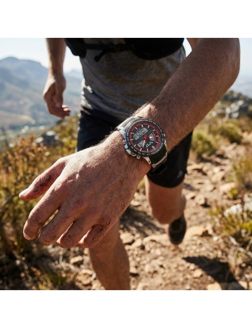 Reloj G-force Al190 Deportivo Doble Hora + Estuche Premium