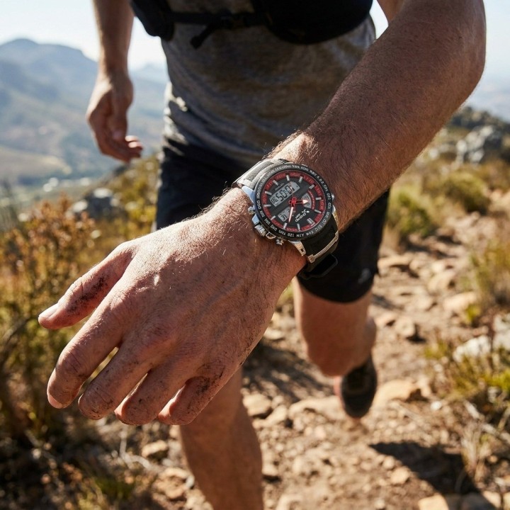 Reloj G-force Al190 Deportivo Doble Hora + Estuche Premium