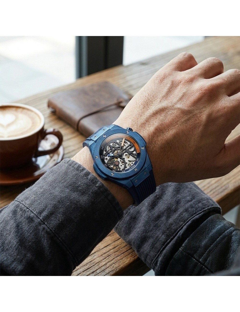 Reloj G-force At8661b Automático Deportivo + Estuche Premium