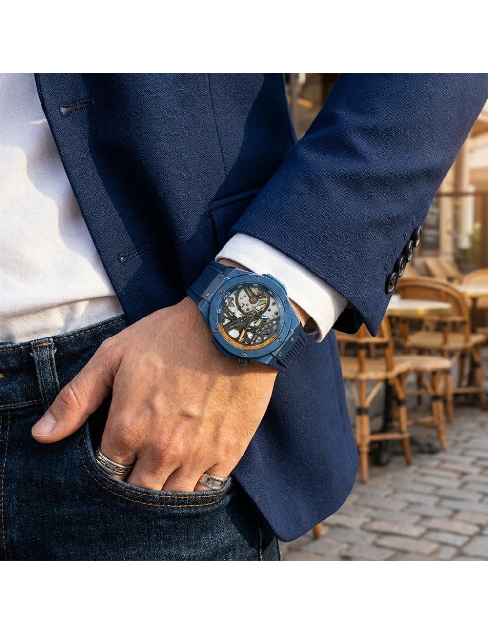 Reloj G-force At8661b Automático Deportivo + Estuche Premium