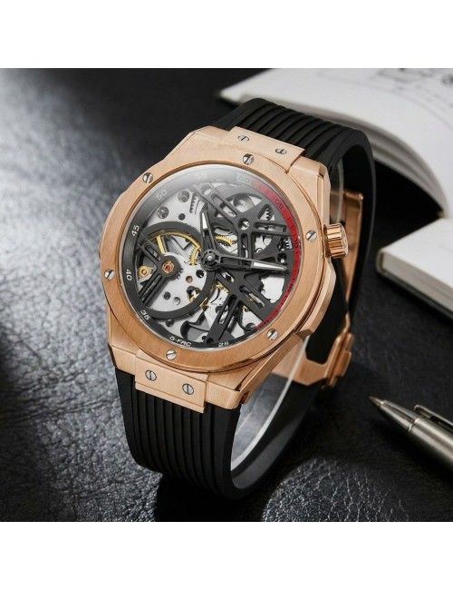 Reloj G-force At8661b Automático Deportivo + Estuche Premium