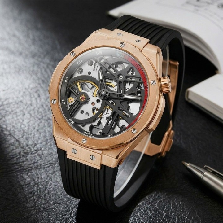 Reloj G-force At8661b Automático Deportivo + Estuche Premium