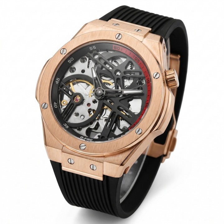 Reloj G-force At8661b Automático Deportivo + Estuche Premium