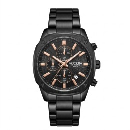 Reloj G-force Gr8490 Cronógrafo De Acero + Estuche Premium