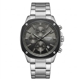 Reloj G-force Gr8490 Cronógrafo De Acero + Estuche Premium