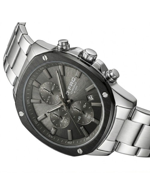 Reloj G-force Gr8490 Cronógrafo De Acero + Estuche Premium