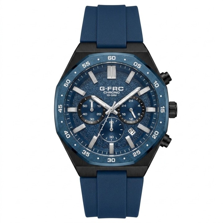 Reloj G-force Gr8489 Cronógrafo Deportivo + Estuche Premium