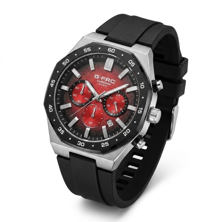 Reloj G-force Gr8489 Cronógrafo Deportivo + Estuche Premium