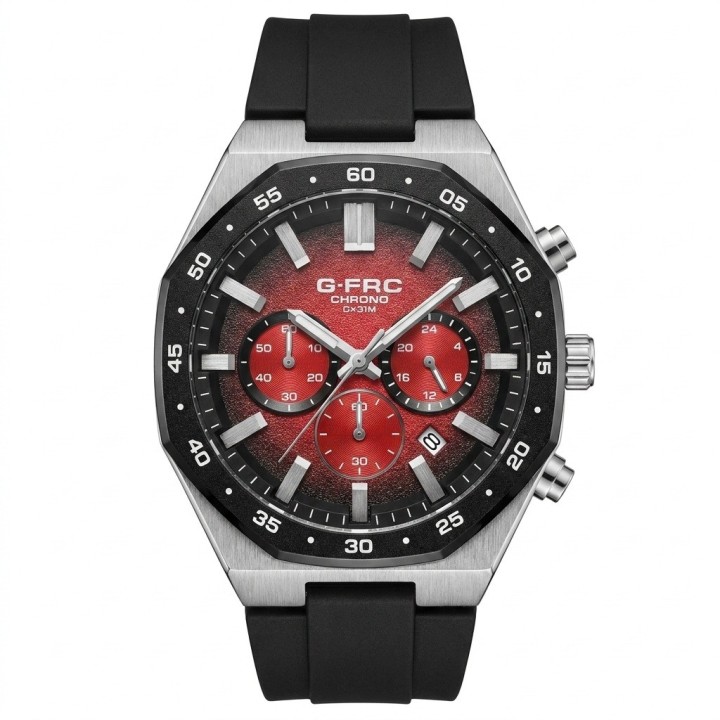 Reloj G-force Gr8489 Cronógrafo Deportivo + Estuche Premium